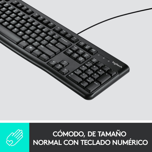 Teclado Logitech K120  Idioma Español España