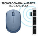 Mouse Inalambrico Logitech M170 Azul