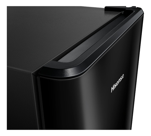 Heladera Hisense Single Door 177 Litros Dispenser De Agua Negra