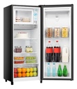 Heladera Hisense Single Door 177 Litros Dispenser De Agua Negra