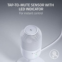 Micrófono Razer Seiren V3 Mini USB Color Blanco