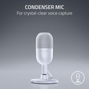 Micrófono Razer Seiren V3 Mini USB Color Blanco
