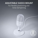 Micrófono Razer Seiren V3 Mini USB Color Blanco
