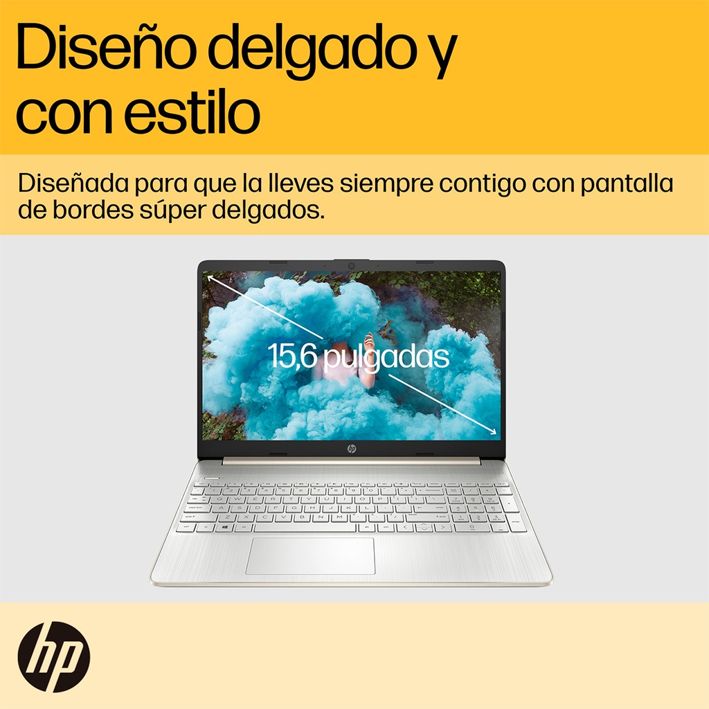 Notebook HP 15-ef2514la, AMD Ryzen 7, 8 GB, 512 GB SSD, 15.6, HD Windows 11 Home