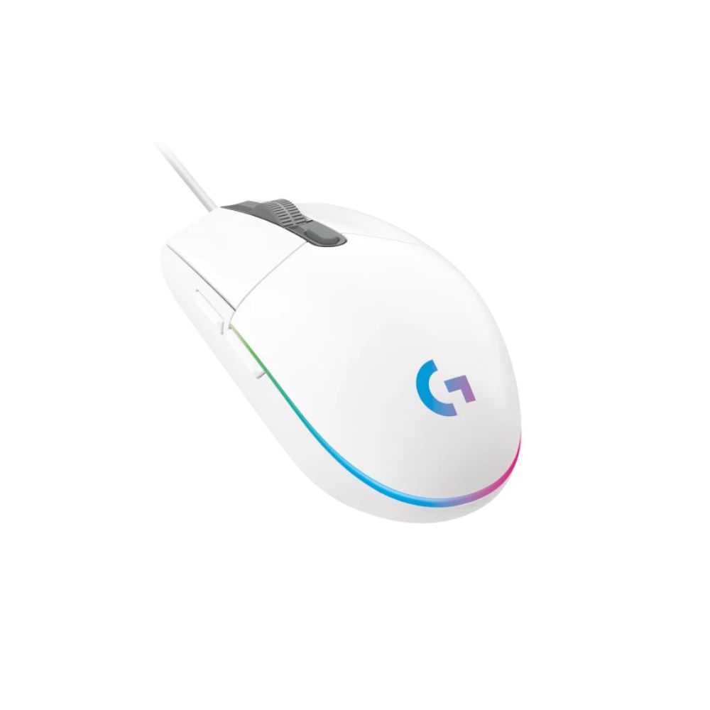 Mouse Lightsync Gaming Logitech G203 Blanco