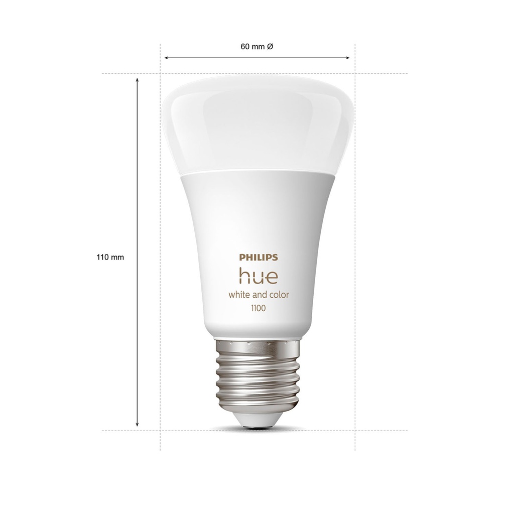 Kit de Inicio Philips Hue E27 Color X3 + Dimmer Switch