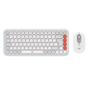 Combo Logitech Pop Icon Español, Blanco
