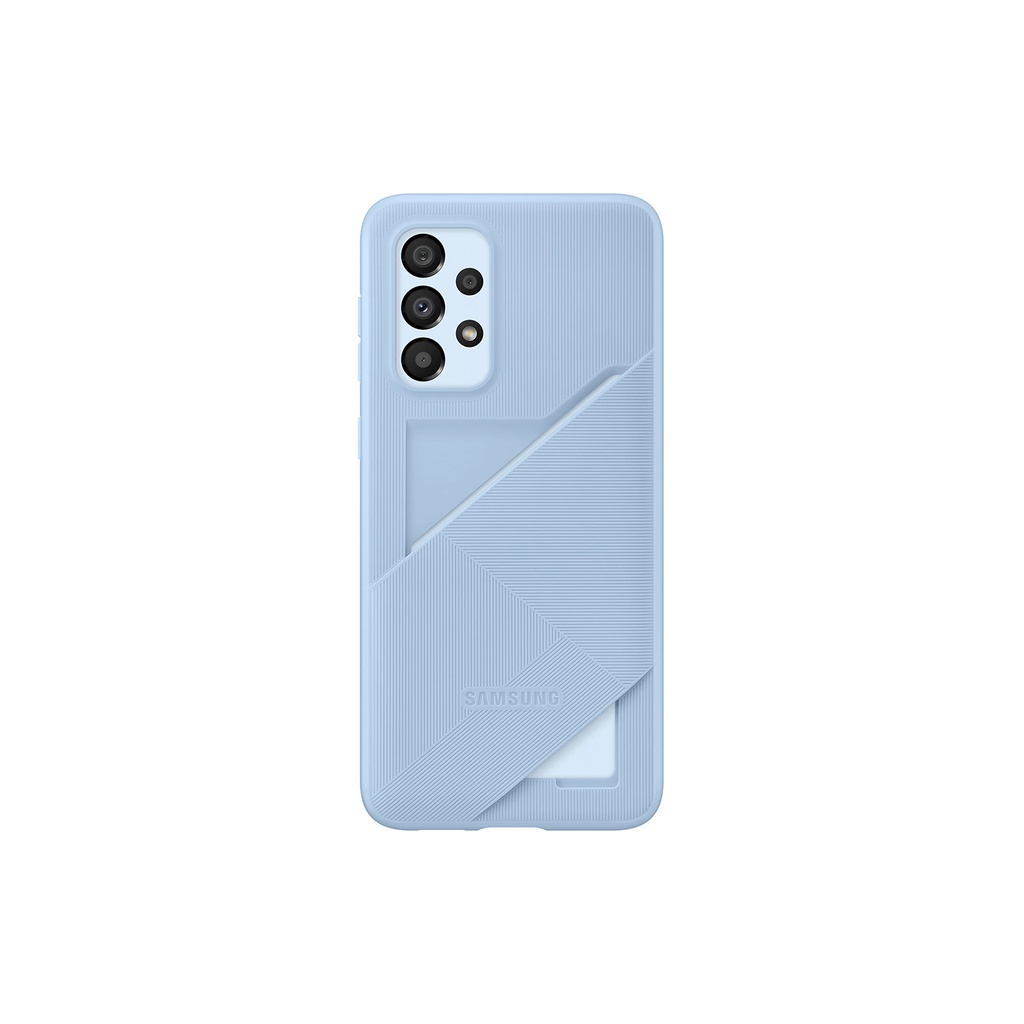 Funda Samsung A33 Card Slot Cover Celeste