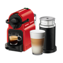 Cafetera Nespresso Inissia Roja + Aeroccino