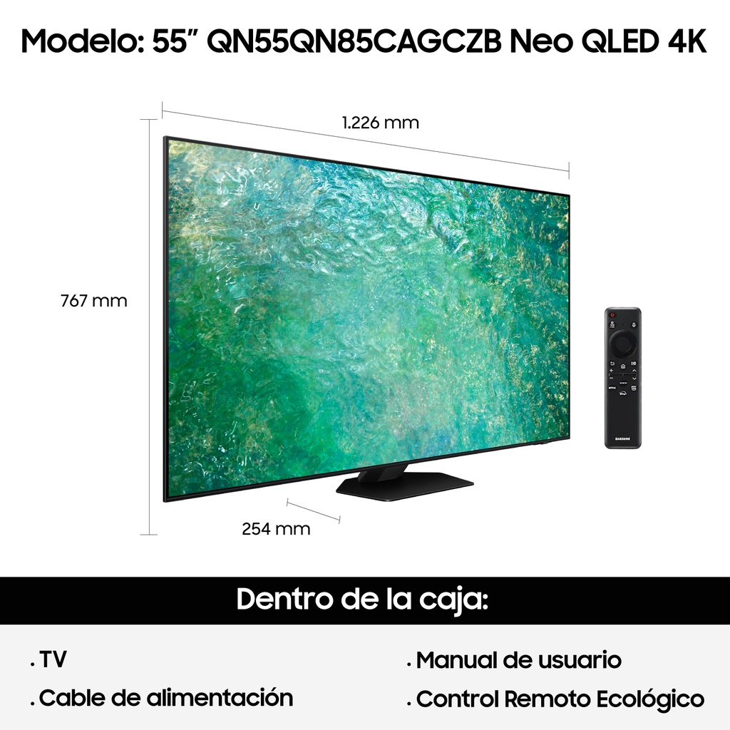 EQ TV 55" NEO QLED 4K SERIE QN85C