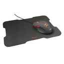 Combo Trust Ziva 4 En 1: Mouse + Teclado + Auricular + Pad - TRUST-24235