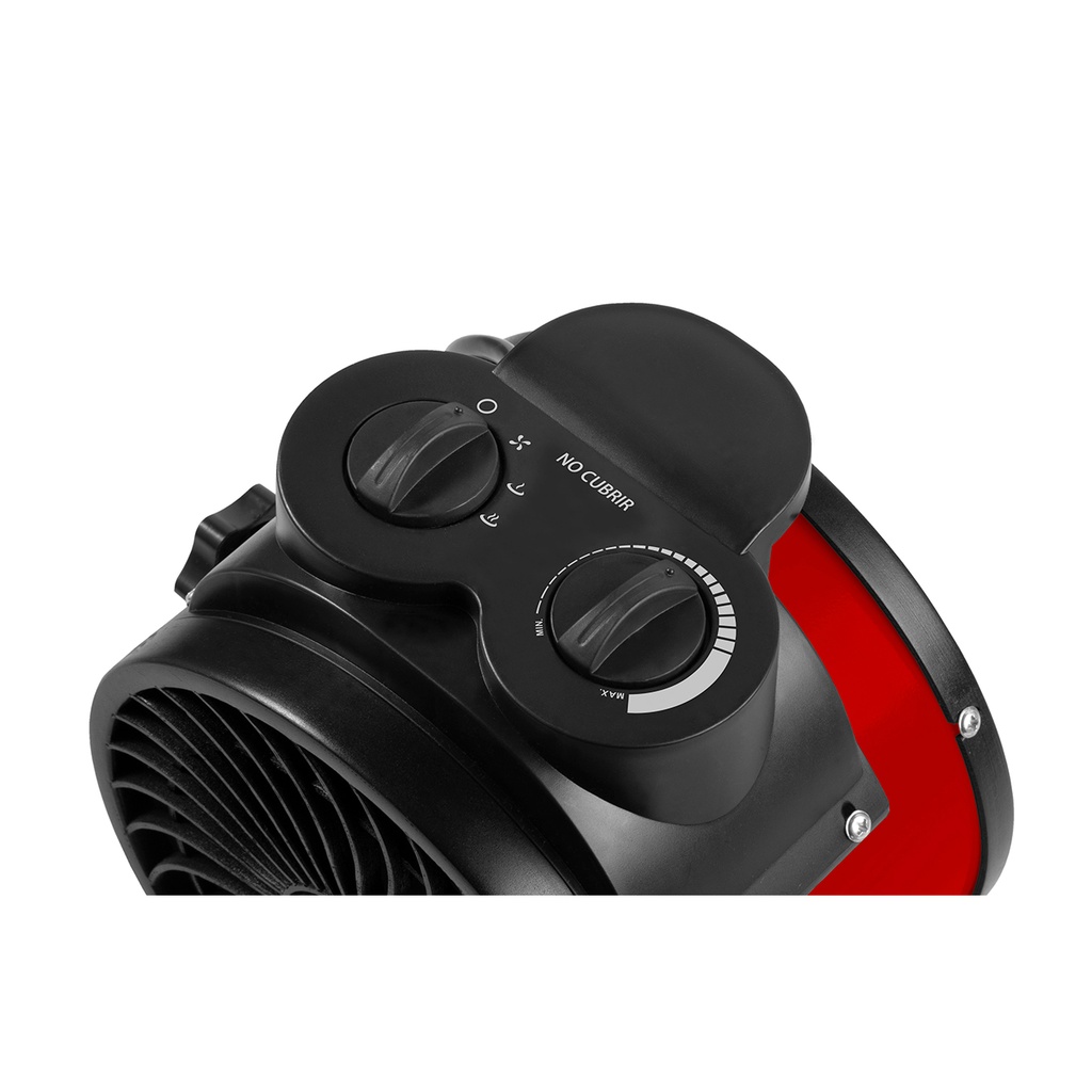 Caloventor Liliana CFI700R Heatcyclone 2400W Rojo