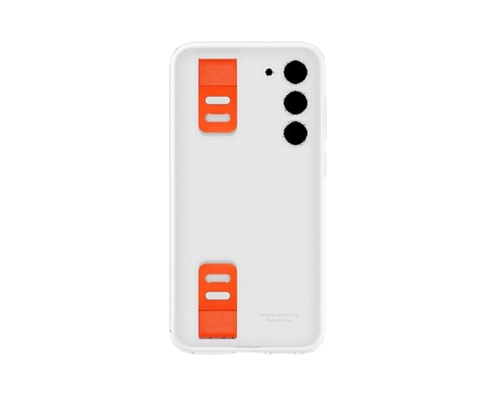 Funda Silicone Grip Cover White S23+