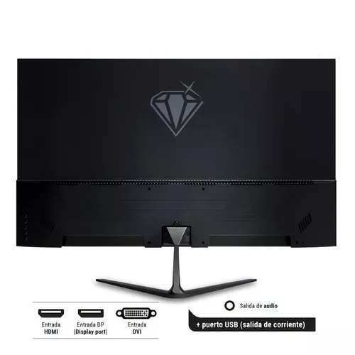 Monitor gamer Level Up Led 27" Negro