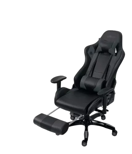 Silla Gamer Level Up Apolo C/Apoya Pies Y Reclinable Ergonómica