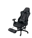 Silla Gamer Level Up Apolo C/Apoya Pies Y Reclinable Ergonómica