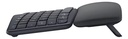 Teclado Partido Ergonómico Logitech Negro Español