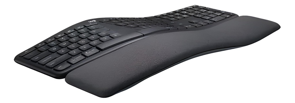 Teclado Partido Ergonómico Logitech Negro Español