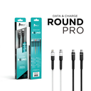 CABLE ROUND PRO 2M T-C A T-C NEGRO