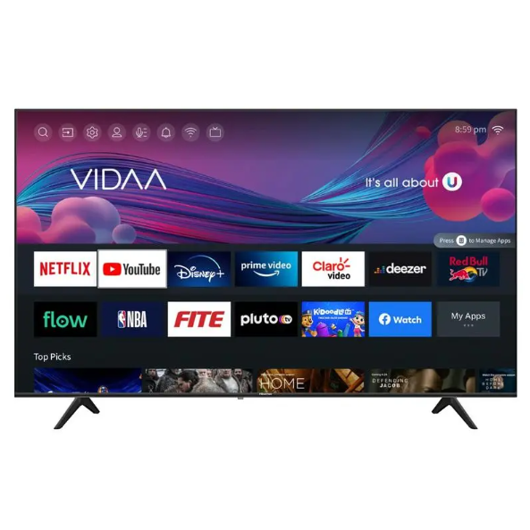 Smart TV Hisense 50” UHD 4K 50A64H