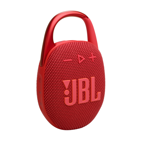 Parlante Jbl Clip 5 Con Bluetooth Impermeable Rojo