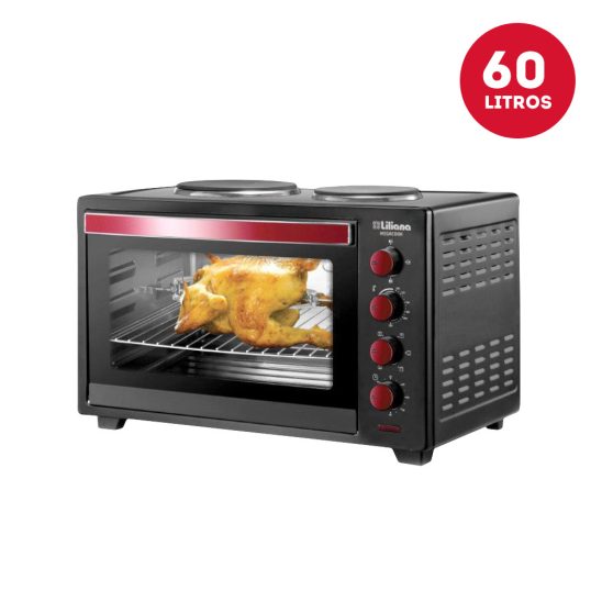 Horno Eléctrico Liliana Megacook 60 Litros        