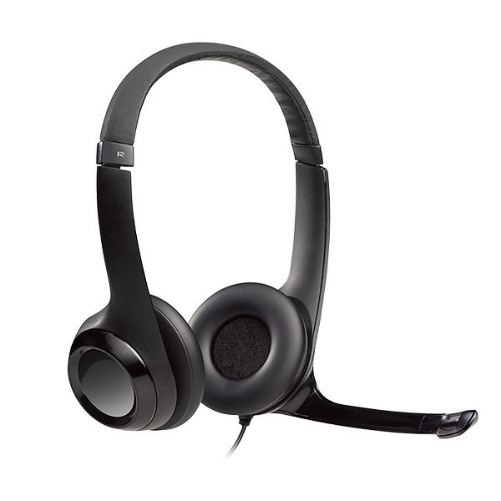 Auricular Logitech H390 con Micrófono Rebatible USB