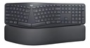 Teclado Partido Ergonómico Logitech Negro Español