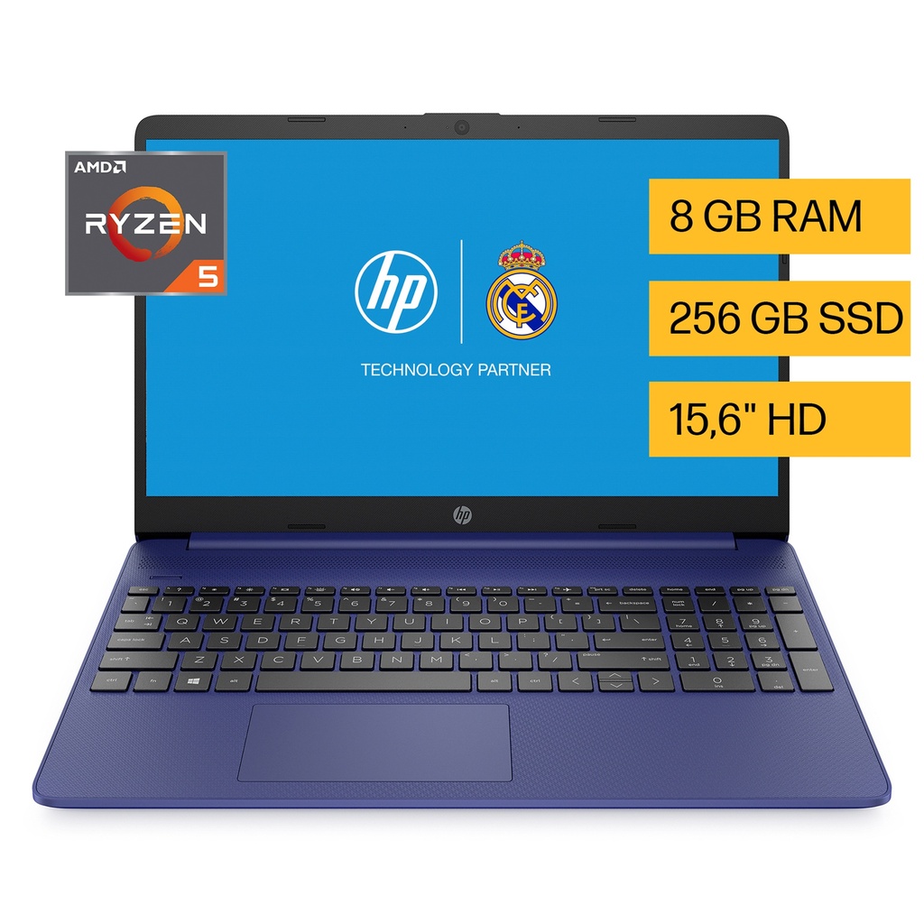 Notebook HP Ryzen 5 8GB 256GB 15-Ef2513La