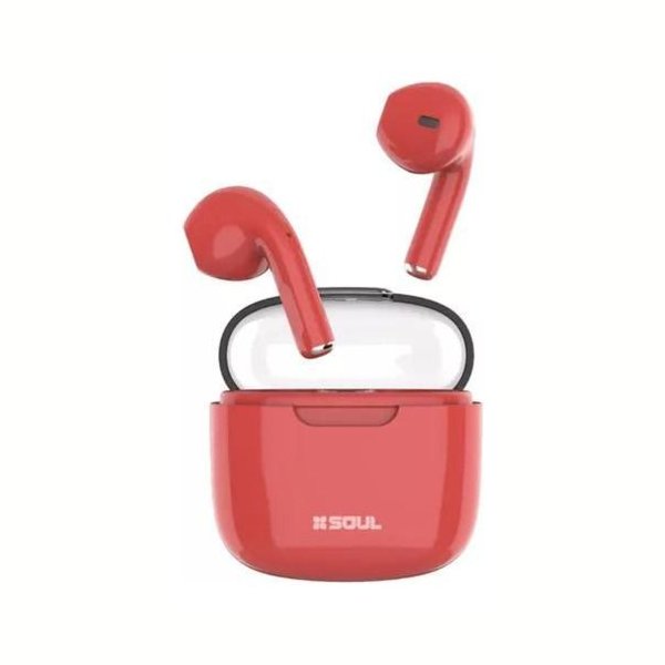 Auricular Soul Bluetooth Tws 200 Rojo