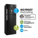 Heladera Kohinoor No Frost Inverter 409 Litros Negra