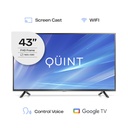 Smart Tv Led 43" HD Quint Con Google TV