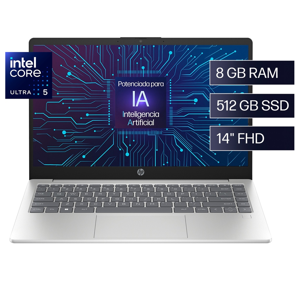 Notebook Hp 14-ep1002la Core I5 Ultra 8gb 512gb Windows 11