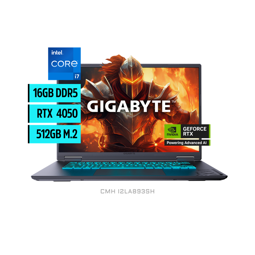 Notebook Gamer Gigabyte A16 16" 165Hz i7 13620H RTX 4050 8GB 16GB 512GB