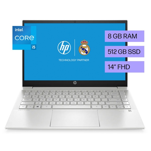 [69K82LA] Notebook HP Pavilion Intel Core i5 14" 8GB RAM 512GB SSD Windows 11 Home - 14-Dv2001La