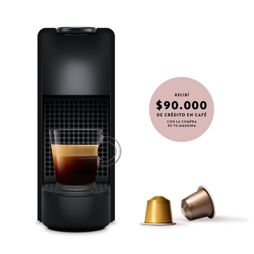 [C30-AR-BK-NE2] Cafetera Nespresso Essenza Mini C Automatica Negra