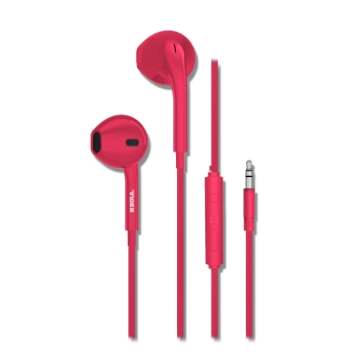 [MLS-S389FU] Auricular Soul Manos Libres 3.5Mm Fucsia