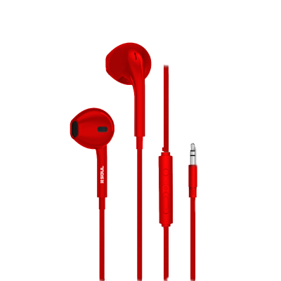 [MLS-S389RO] Auricular Soul Manos Libres 3.5Mm Rojo