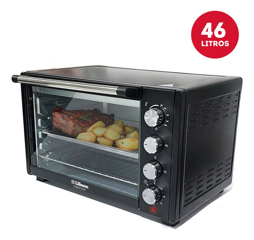 [AO460] Horno Eléctrico Liliana 46 Litros 2200W 250ºc Negro      