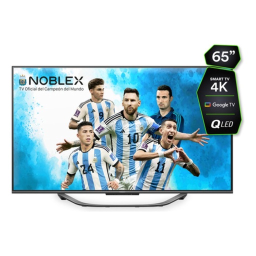 [91DQ65X9500] Smart Tv Noblex 65" Qled 4k Uhd Google Tv