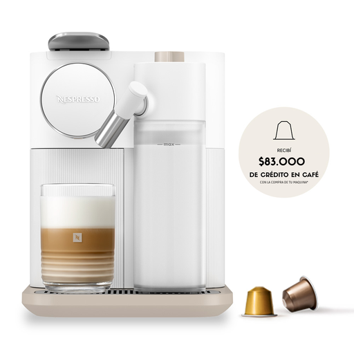 [F541-AR-WH-NE] Cafetera Nespresso Gran Lattissima Blanca