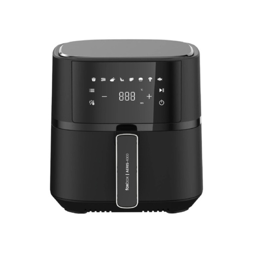 [AERIS-4000] Freidora De Aire Foxbox Sin Aceite Easy Fry 4 Litros 1500 W Color Negro