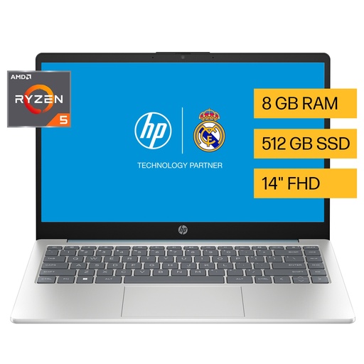 [A4GV3LA] Notebook Hp 14-em0027la Ryzen 5 7520u 8gb 512gb FHD Windows 11