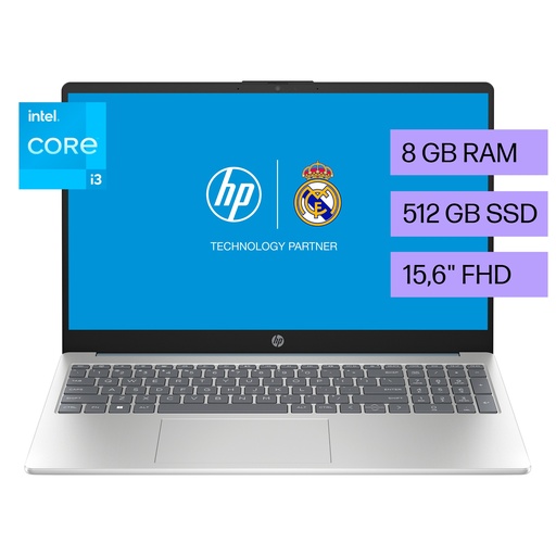 [A4HC0LA] Notebook Hp 15-fd0056la Intel Core I3 N305 8gb Ram 512gb Ssd Windows 11