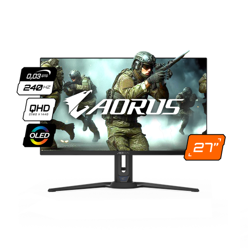 [AORUS FO27Q2 SA1] Monitor Gigabyte 27 OLED 240Hz 0,03Ms GTG FO27Q2