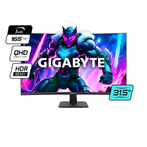 [GS32QC SA1] Monitor Gigabyte Curvo 31.5 VA 1500R 165Hz 1Ms GS32QC SA1