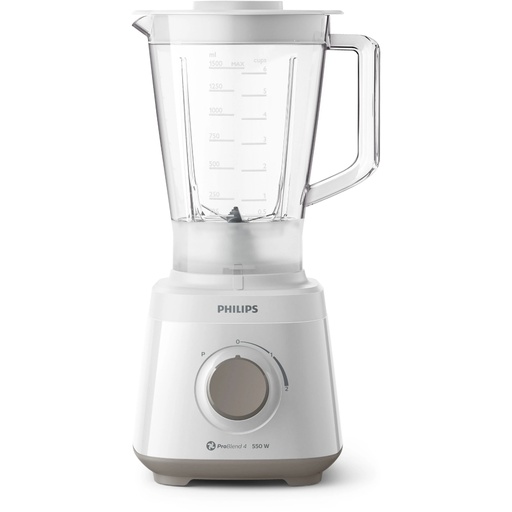 [HR2129/00] Licuadora Philips 2L 550W Blanca