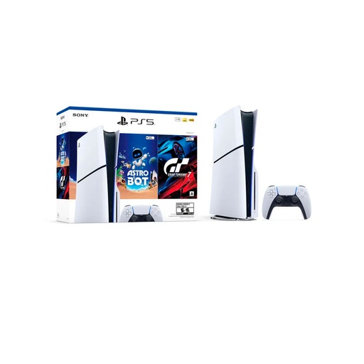 [I1000038859] Consola Playstation 5 Standard Bundle + Gran Turismo + Astrobot – Edición LATAM 2015
