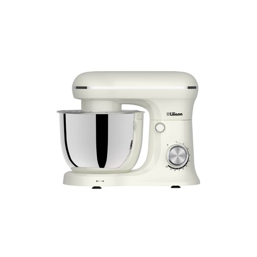 [AB925C] Batidora Planetaria Liliana 5 Lts 1000W 10 velocidades Mixtime crema