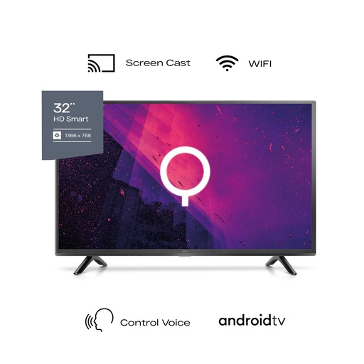 [QT2-32ANDROID] Smart TV Qüint 32" HD         